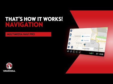 Multimedia Navi Pro - Insignia | Navigation | That's How It Works! | Vauxhall Infotainment