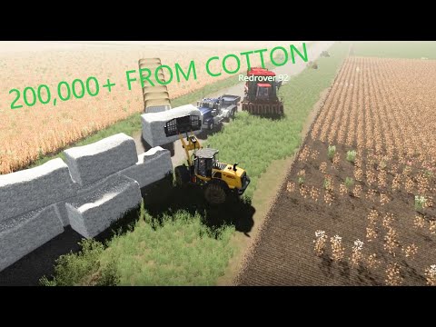 WELKER FARM EPISODE 2 - 200,000+ FROM COTTON - HARVESTING FIELD 1 IN ONE EPISODE