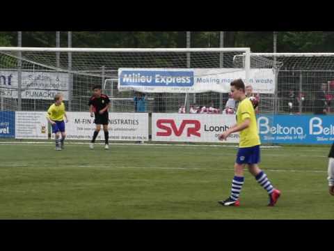 #juegdvoetbal OLIVEO D1 in actie tijdens Millennium Toernooi 2016