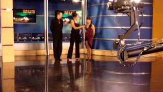 John Erban y Clarissa Sanchez - Entrevista en canal de TV - Bogota, Colombia