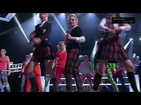 Xenia/Eduard/Valeria.'Hideawey'.The Voice Kids Russia 2015.