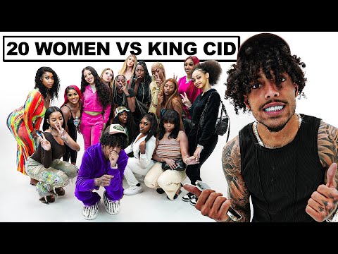 20 WOMEN VS 1 YOUTUBER: KING CID **BLINDFOLD EDITION**