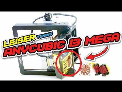 ANYCUBIC I3 Mega TUNING - LEISER machen [Netzteil 3D Drucker]