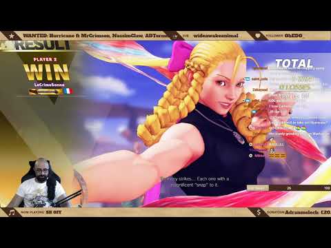 Hurricane (Cammy) vs MrCrimson (Karin) FT7 - WANTED SFV Ep7