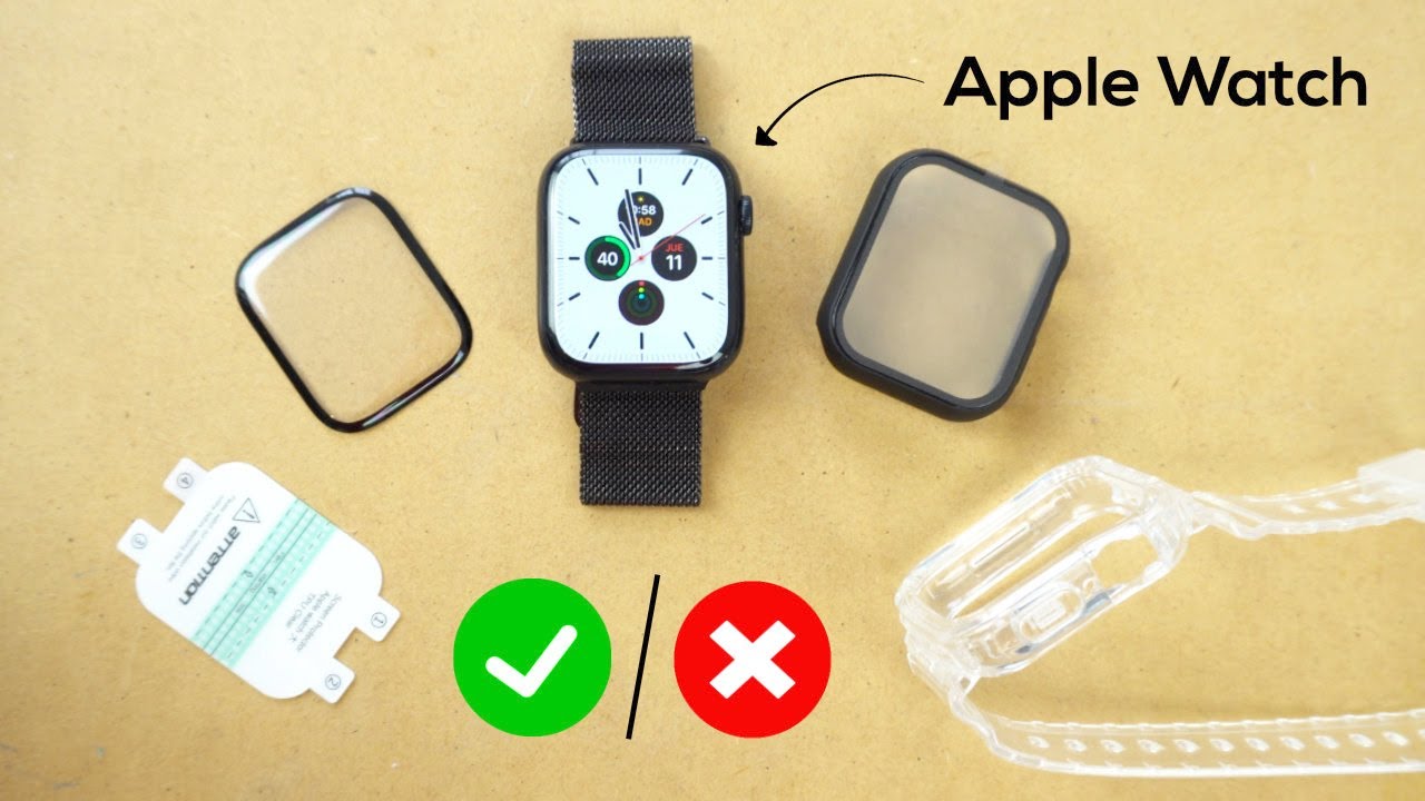 ¿Cuál es el mejor PROTECTOR de PANTALLA para Apple Watch Cuidado...