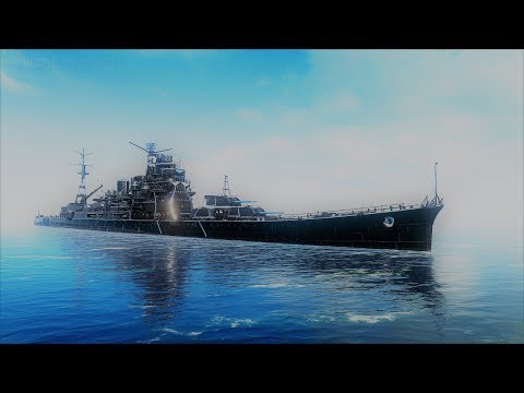 Atago B жжёт! [World of Warships] replay