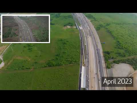 North Tarrant Express 35W Progress Update April 2023