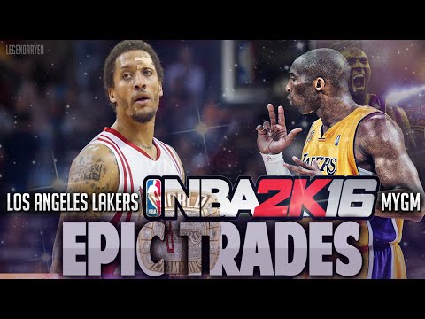 NBA 2K16 Lakers My GM Ep.5 - EPIC TRADES!!