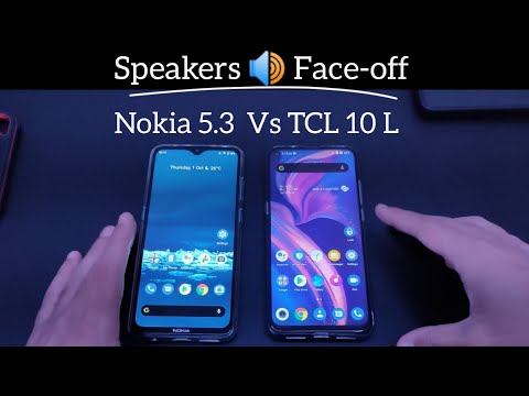Speakers Face-off : TCL 10L vs Nokia 5.3