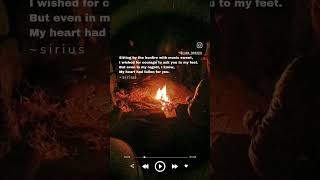 &quot;In the warmth of the bonfire, I realized my heart&#39;s desire.&quot; 🎶 #Bonfire#FallingForYou#Poetry
