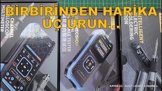 BİR ELEKTRONİKÇİ İÇİN BİRBİRİNDEN HARİKA ÜÇ ÜRÜN - FNIRSI 2C23T - HRM-
