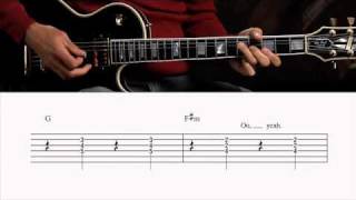 Bob Marley "Jamming" Guitar Lesson @ GuitarInstructor.com (excerpt)