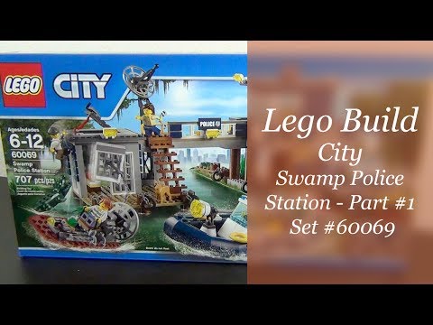 Let's Build - LEGO City Swamp Police Station Set #60069 - Part 1