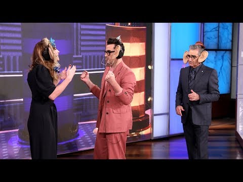 The ‘Schitt’s Creek’ Cast Plays a Hysterical Game of ‘Say Whaaat?’