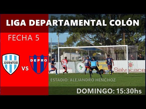 Liga Departamental Colon - Juventud (Caseros) vs DEPRO (Pronunciamiento) | Fecha 5 | Zona 1