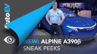 Sneak Peek - Alpine A390 - the crossover for connoisseurs.