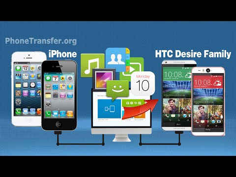 How to Sync All Contacts, Calendar, Media Files from iPhone to HTC Desire Eye / Desire 820