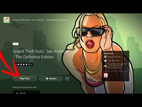 How To Get GTA: San Andreas For Free on PS5 || Play GTA: San Andreas For Free 2024