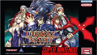 Unholy Night: The Darkness Hunter - 2017 SNES Fighting Game