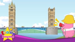 London Bridge is Falling Down - Lyrics & Karaoke - Fun Nursery Rhymes for Kids - Cartoon Rhymes