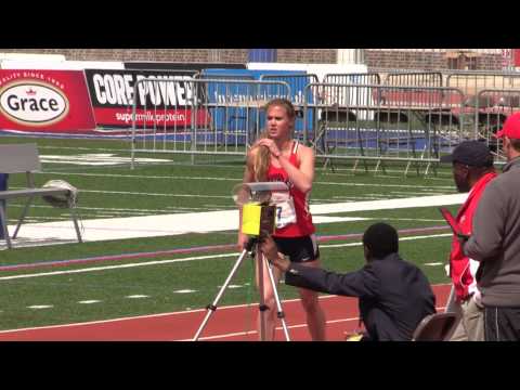 Noel Jancewicz (UPenn) Penn Relays 2014 Heptathlon Long Jump