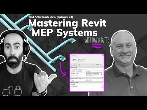 A tutorial video demonstrating how to master Revit MEP systems for modeling and design.