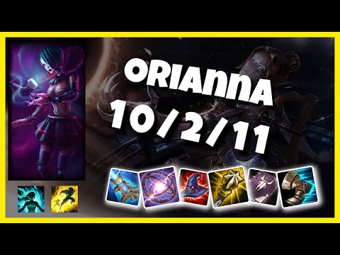 KOREAN Challenger Orianna MID (10/2/11) vs TWISTED FATE Gameplay Replay - Patch 10.20