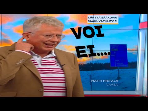 Pekka Pouta Unohti Säälähetyksen mtv3