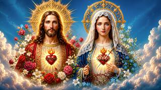 Jesús y la Virgen María en el Cielo | Luz Divina y Bendiciones Eternas