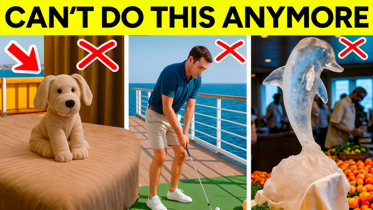 20 Things Cruise Ships BANNED That We Want Back