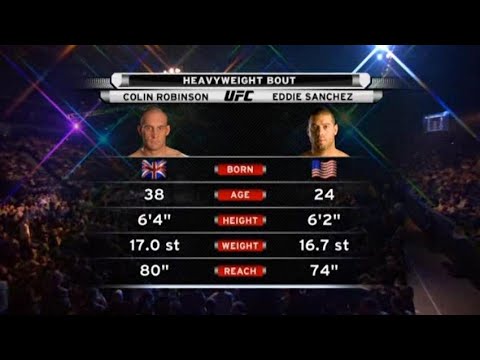 Eddie Sanchez vs Colin Robinson full fight