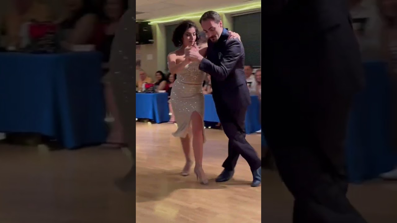 Lorena Tarantino & Gianpiero Galdi. Milonga Metafierro. Washington DC April 7, 2023🌸