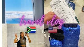 FIRSTS| First time out of the country, moving from South Africa 🇿🇦 to 🇺🇸 . #travelvlog #vlog