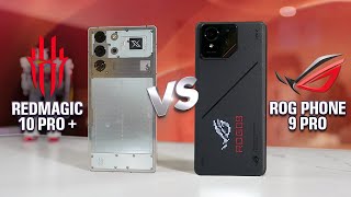ZTE nubia Red Magic 10 Pro+ vs Asus ROG Phone 9 Pro: The BEST Gaming Phone of 2024!