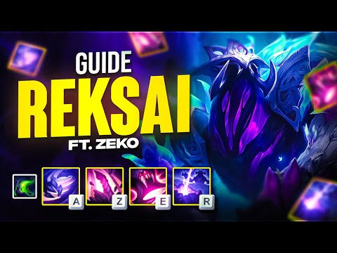 GUIDE REKSAI - BUILD, RUNES & COMBOS💥(Ft Zeko - Grandmaster)
