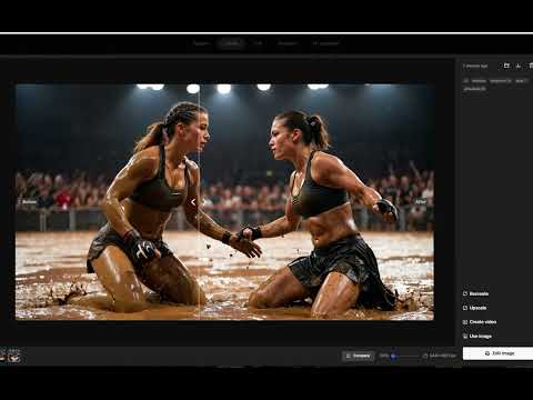 Magnific AI Precision tool on Freepik