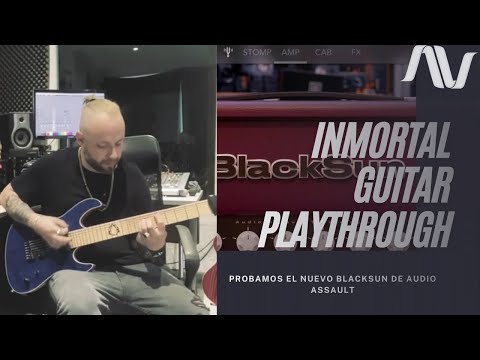 Above the Blue - Inmortal (Guitar Playthrough) - Audio Assault BlackSun Demo #AudioAssault #BlackSun