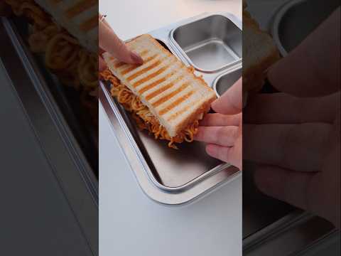 Pack my lunchbox with me 🔥🥪 #asmr #lunch #bento #shorts