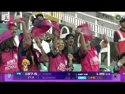 Match 10: Trivandrum Royals vs Kochi Blue Tigers Highlights
