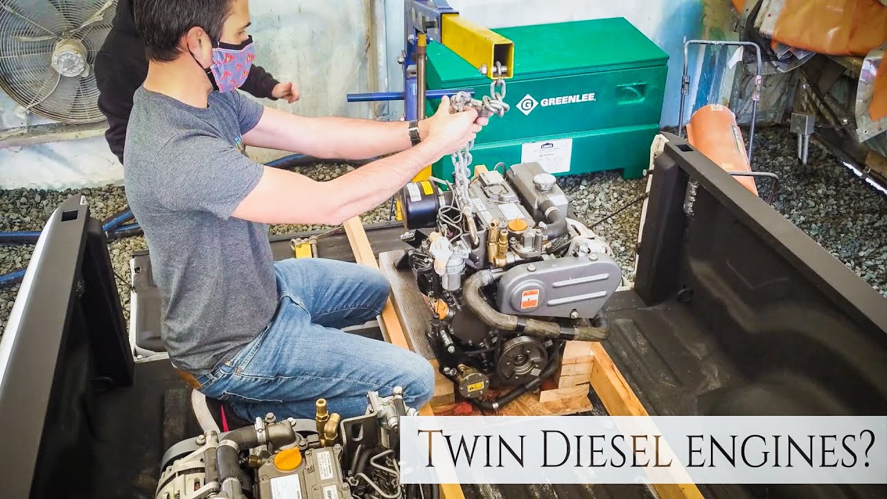 We Bought Diesel Engines for the Catamaran - But Will We Use Them? (MJ Sailing Ep 175)