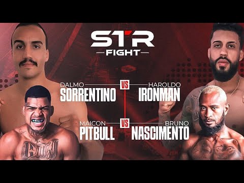 STR FIGHT final GP MUAY THAI : Maicon Pitbull Vs Dalmo Sorrentino.