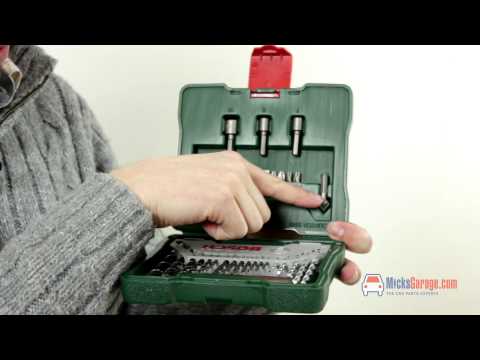 Bosch Xline 33 Piece Drill & Bit From MicksGarage.com