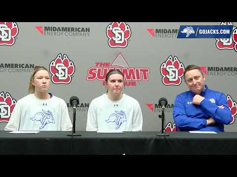 Women's Basketball Postgame Press Conference at South Dakota (02.11.2023)