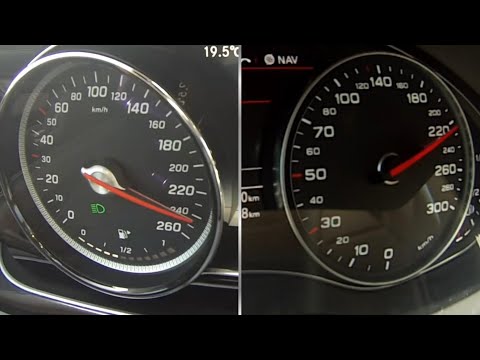 2016 Mercedes E220d vs 2016 Audi A6 2.0 TDI | Acceleration Comparison