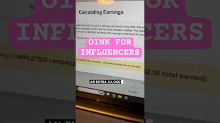 Oink for Influencers chrome extension is making me thousands of dollars! #shorts #amazoninfluencer