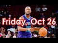 NBA DraftKings Picks + FanDuel Picks 10/26/2018