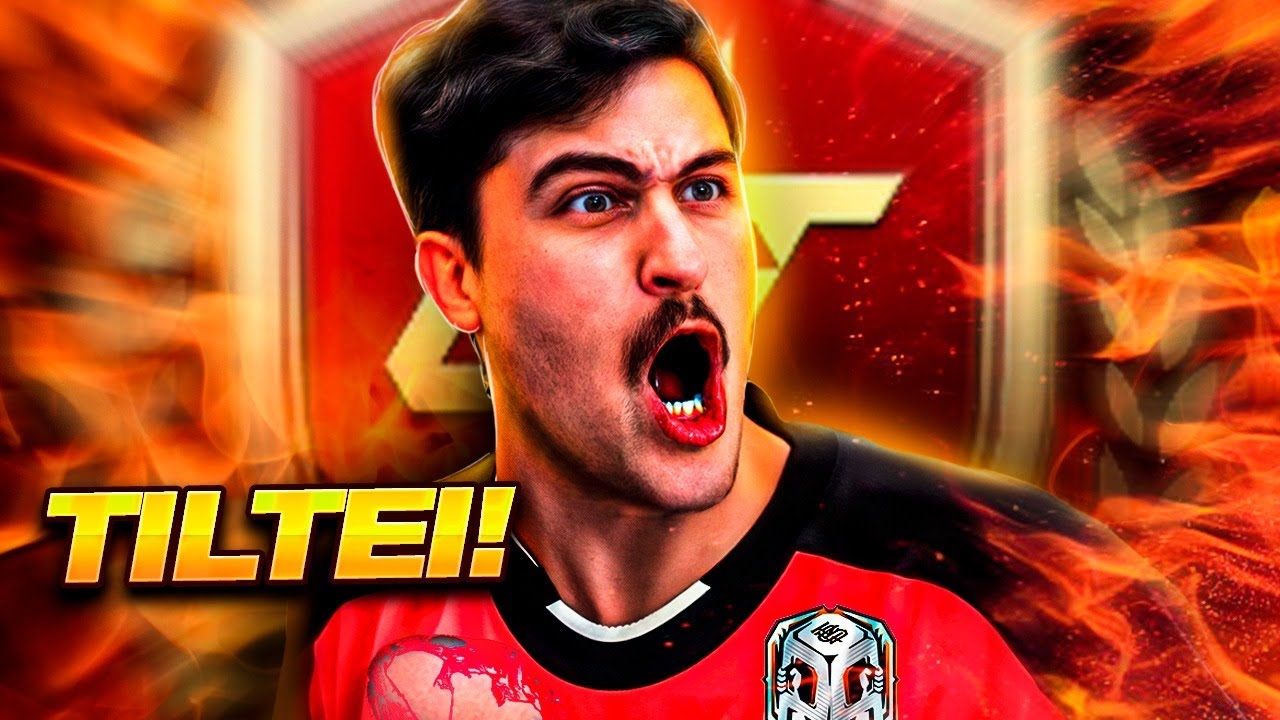 NÃO AGUENTEI!! PRIMEIRO RAGE DO BANQUETA NA WL DO EA FC 25!!