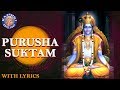 Full Purusha Suktam With Lyrics पुरुष सूक्तम Ancient Vedic Chants In Sanskrit 