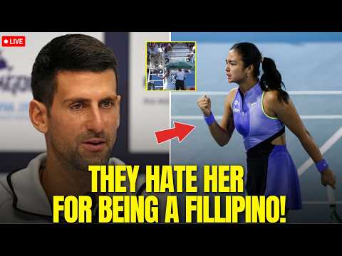 Novak Djokovic GOES OFF ON WTA FOR RACIAL BIAS Against Alex Eala MISTREATING Her in AO!