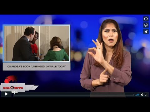 Omarosa's book 'Unhinged' on sale today (ASL - 8.14.18)